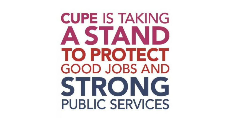CUPE is taking a stand for good jobs and strong public services