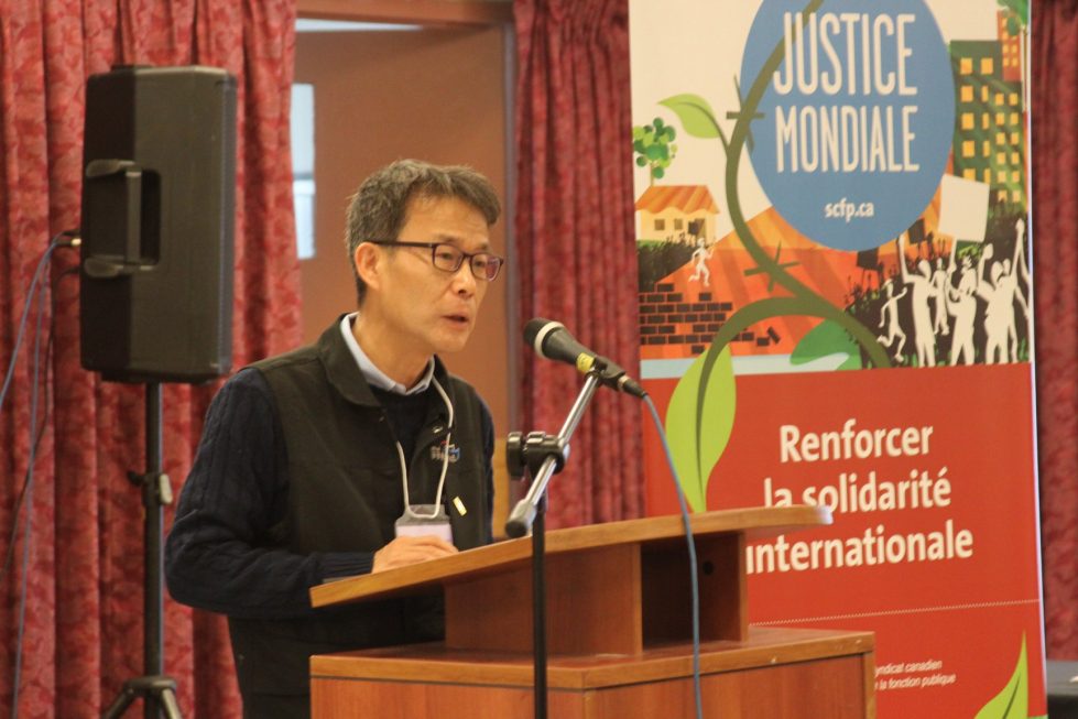 Kyung Kyu Yang Executive Director, Education Center 'Wum" Korean Public Service and Transport Workers' Union